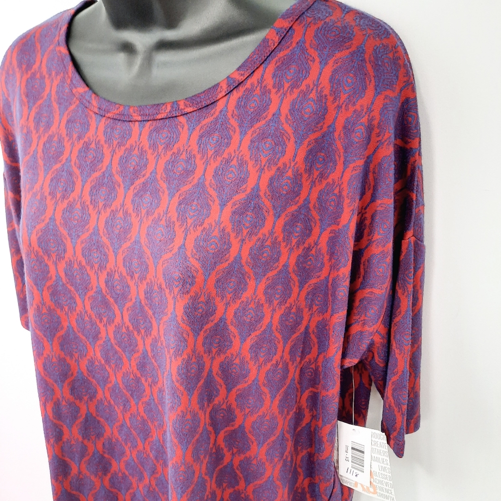 Lularoe Long Tunic Top XSmall NWT